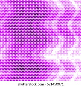Abstract grunge grid polka dot background pattern. Spotted halftone vector line colorful illustration