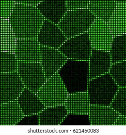 Abstract grunge grid polka dot background pattern. Spotted halftone vector line colorful illustration