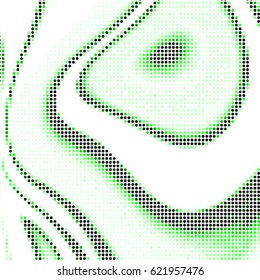 Abstract grunge grid polka dot background pattern. Spotted halftone vector line colorful illustration