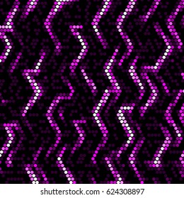 Abstract grunge grid polka dot background pattern. Spotted halftone vector line colorful illustration