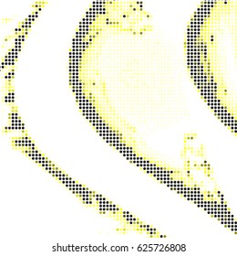 Abstract grunge grid polka dot background pattern. Spotted halftone vector line colorful illustration