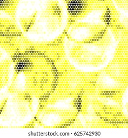 Abstract grunge grid polka dot background pattern. Spotted halftone vector line colorful illustration