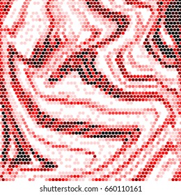 Abstract grunge grid polka dot background pattern. Spotted halftone vector line illustration
