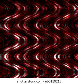 Abstract grunge grid polka dot background pattern. Spotted halftone vector line illustration