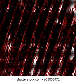 Abstract grunge grid polka dot background pattern. Spotted halftone vector line colorful illustration