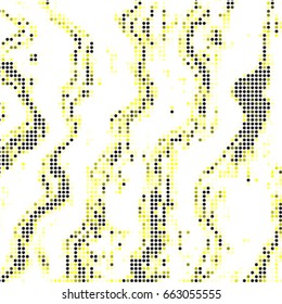 Abstract grunge grid polka dot background pattern. Spotted halftone vector line colorful illustration