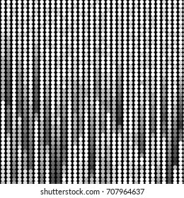 Abstract grunge grid polka dot background pattern. Spotted halftone vector line illustration
