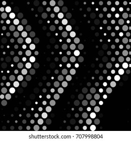 Abstract grunge grid polka dot background pattern. Spotted halftone vector line illustration
