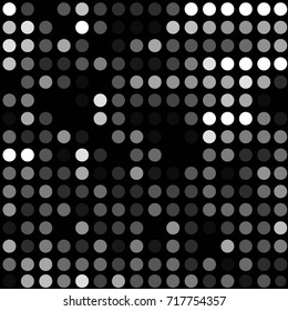 Abstract grunge grid polka dot background pattern. Spotted halftone vector line illustration
