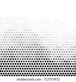 Abstract grunge grid polka dot background pattern. Spotted halftone vector line illustration
