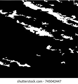 Abstract grunge grid polka dot halftone background pattern. Spotted black and white vector line illustration