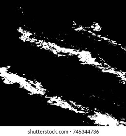 Abstract grunge grid polka dot halftone background pattern. Spotted black and white vector line illustration