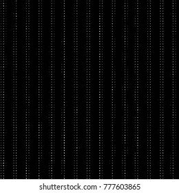 Abstract grunge grid polka dot halftone background pattern. Spotted black and white vector line illustration
