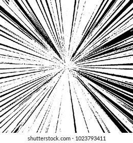Abstract grunge grid stripe halftone background pattern. Black and white line vector illustration
