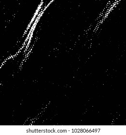 Abstract grunge grid stripe halftone background pattern. Black and white line vector illustration
