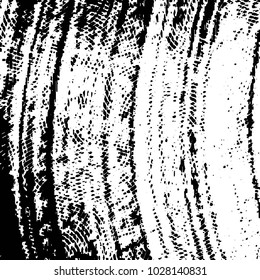 Abstract grunge grid stripe halftone background pattern. Black and white line vector illustration
