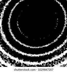 Abstract grunge grid stripe halftone background pattern. Black and white line vector illustration
