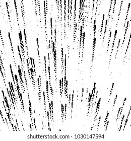 Abstract grunge grid stripe halftone background pattern. Black and white line vector illustration
