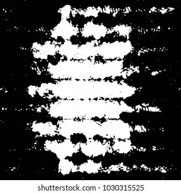 Abstract grunge grid stripe halftone background pattern. Black and white line vector illustration
