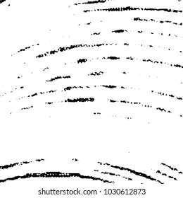 Abstract grunge grid stripe halftone background pattern. Black and white line vector illustration
