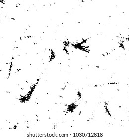 Abstract grunge grid stripe halftone background pattern. Black and white line vector illustration
