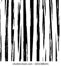 Abstract grunge grid stripe halftone background pattern. Black and white line vector illustration
