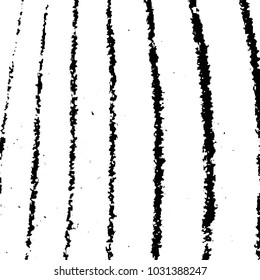 Abstract grunge grid stripe halftone background pattern. Black and white line vector illustration
