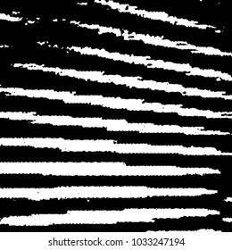 Abstract grunge grid stripe halftone background pattern. Black and white line vector illustration
