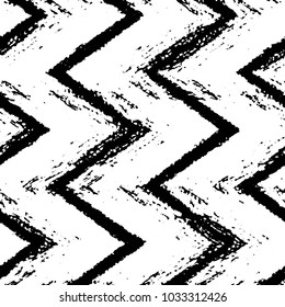 Abstract grunge grid stripe halftone background pattern. Black and white line vector illustration
