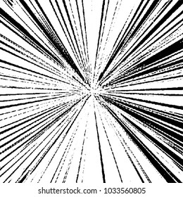 Abstract grunge grid stripe halftone background pattern. Black and white line vector illustration
