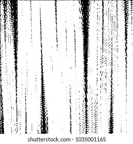 Abstract grunge grid stripe halftone background pattern. Black and white line vector illustration
