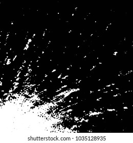 Abstract grunge grid stripe halftone background pattern. Black and white line vector illustration

