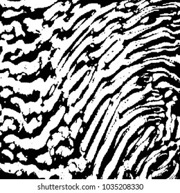 Abstract grunge grid stripe halftone background pattern. Black and white line vector illustration
