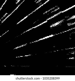 Abstract grunge grid stripe halftone background pattern. Black and white line vector illustration
