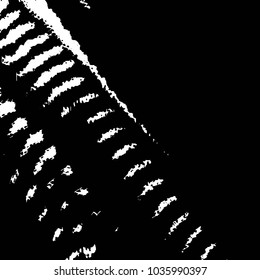 Abstract grunge grid stripe halftone background pattern. Black and white line vector illustration
