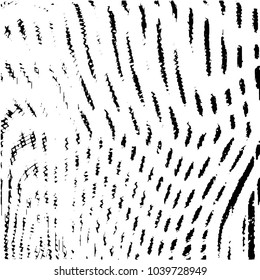 Abstract grunge grid stripe halftone background pattern. Black and white line vector illustration
