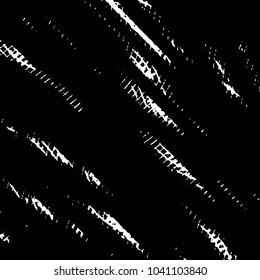 Abstract grunge grid stripe halftone background pattern. Black and white line vector illustration
