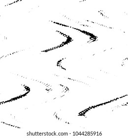 Abstract grunge grid stripe halftone background pattern. Black and white line vector illustration
