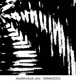 Abstract grunge grid stripe halftone background pattern. Black and white line vector illustration