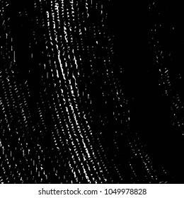 Abstract grunge grid stripe halftone background pattern. Black and white line vector illustration
