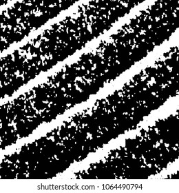 Abstract grunge grid stripe halftone background pattern. Black and white line vector illustration

