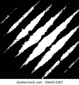 Abstract grunge grid stripe halftone background pattern. Black and white line vector illustration
