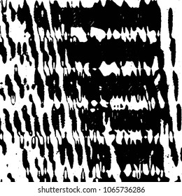 Abstract grunge grid stripe halftone background pattern. Black and white line vector illustration
