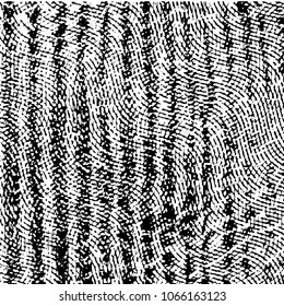 Abstract grunge grid stripe halftone background pattern. Black and white line vector illustration
