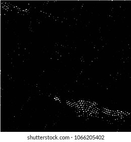 Abstract grunge grid stripe halftone background pattern. Black and white line vector illustration
