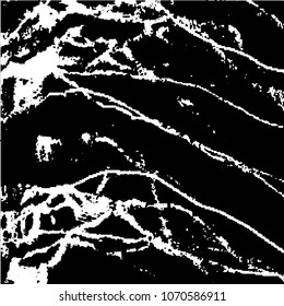 Abstract grunge grid stripe halftone background pattern. Black and white line vector illustration
