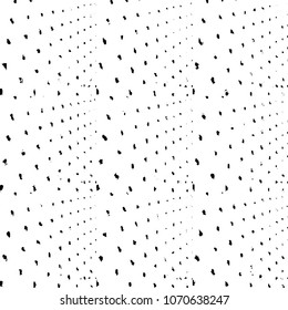 Abstract grunge grid stripe halftone background pattern. Black and white line vector illustration
