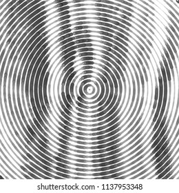 Abstract grunge grid stripe halftone background pattern. Black and white line vector illustration
