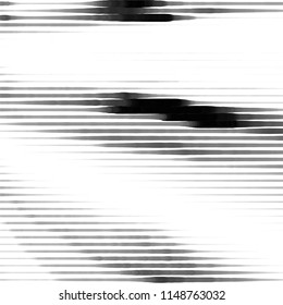 Abstract grunge grid stripe halftone background pattern. Spotted black and white line vector illustration
