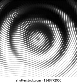 Abstract grunge grid stripe halftone background pattern. Spotted black and white line vector illustration
